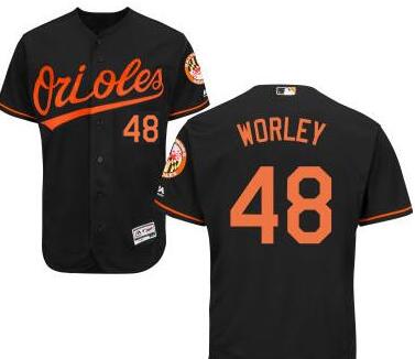 Vance Worley Baltimore Orioles black jersey