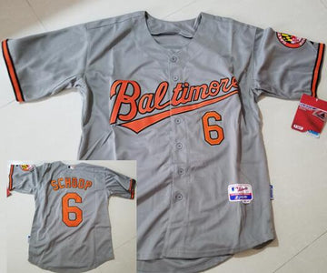 Jonathan Schoop Baltimore Orioles gray jersey