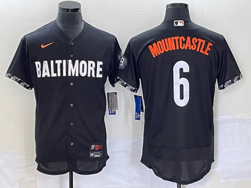 Ryan Mountcastle Baltimore Orioles black City Connect jersey