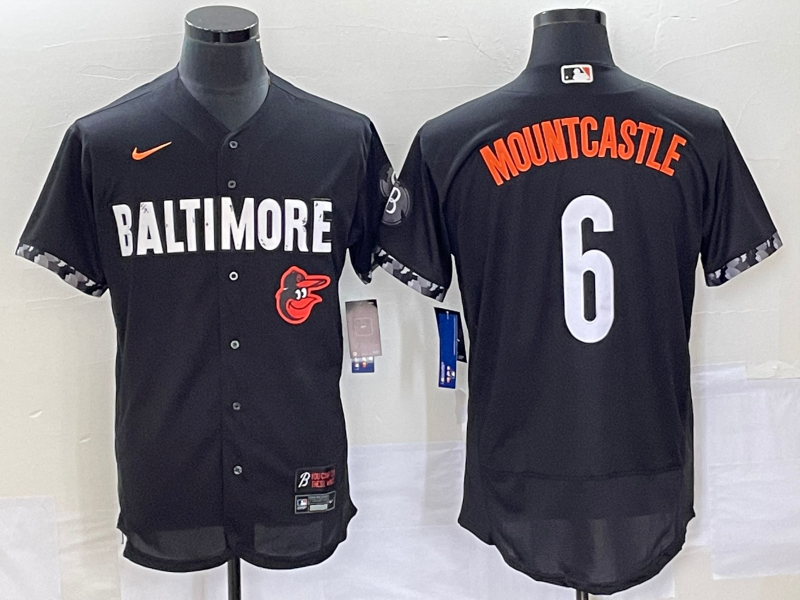 Ryan Mountcastle Baltimore Orioles black City Connect jersey