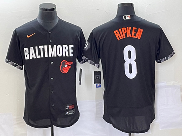Cal Ripken Jr Baltimore Orioles black City Connect jersey
