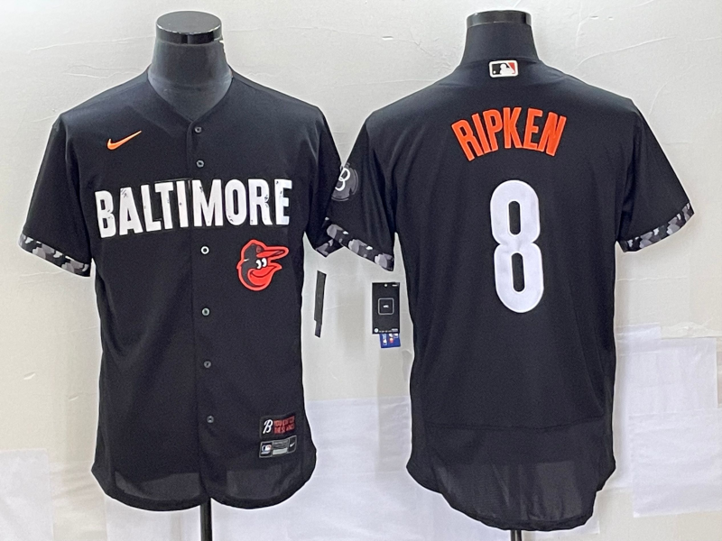 Cal Ripken Jr Baltimore Orioles black City Connect jersey