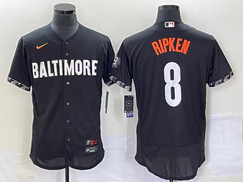 Cal Ripken Jr Baltimore Orioles black City Connect jersey