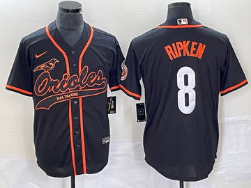 Cal Ripken Jr Baltimore Orioles black jersey
