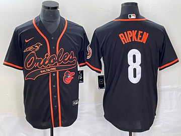 Cal Ripken Jr Baltimore Orioles black jersey