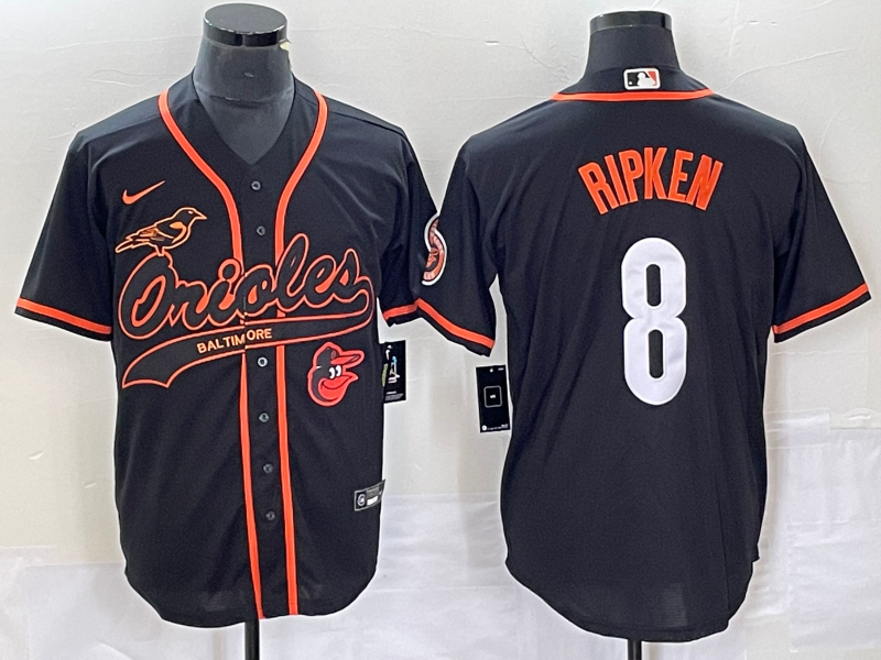 Cal Ripken Jr Baltimore Orioles black jersey