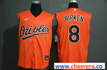 Cal Ripken Jr Baltimore Orioles orange jersey