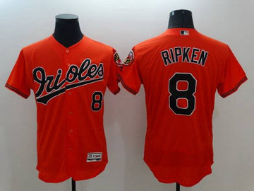 Cal Ripken Baltimore Orioles orange jersey