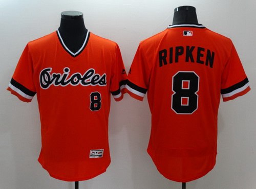 Cal Ripken Baltimore Orioles orange jersey