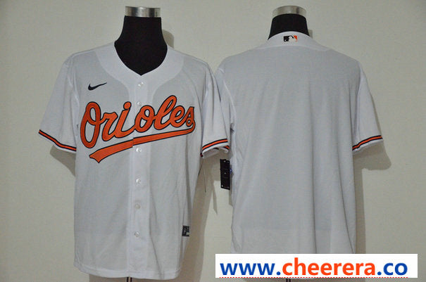 Custom Baltimore Orioles white jersey