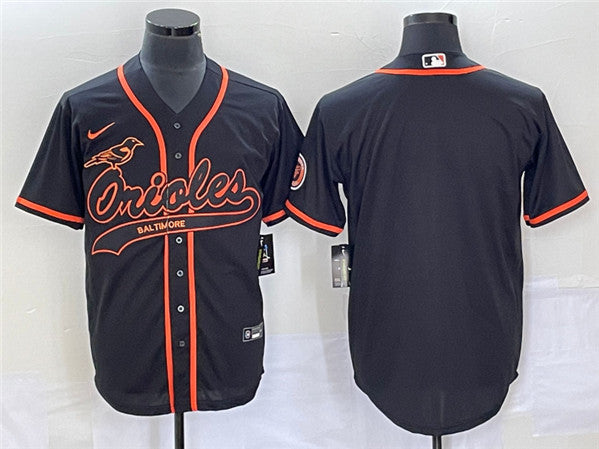 Custom Baltimore Orioles black jersey