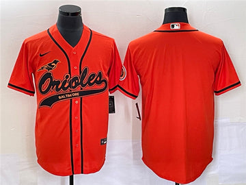 Custom Baltimore Orioles orange jersey