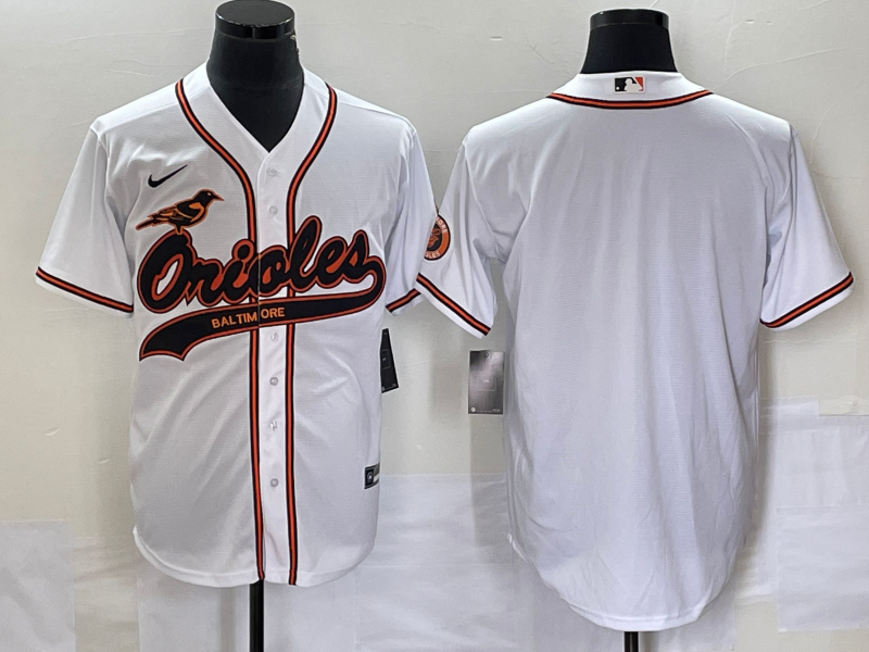 Baltimore Orioles white jersey