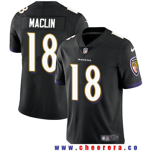 Jeremy Maclin Baltimore Ravens black Vapor jersey