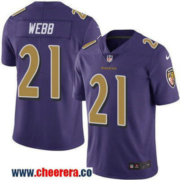 Lardarius Webb Baltimore Ravens purple Color Rush jersey