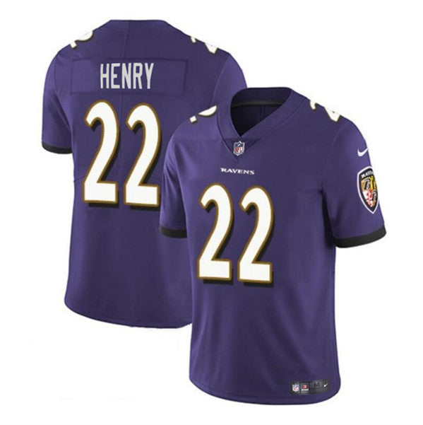 Derrick Henry Baltimore Ravens purple Vapor jersey