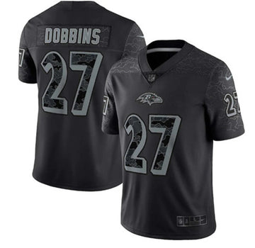 J.K. Dobbins Baltimore Ravens black Limited jersey