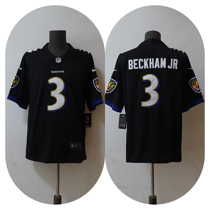 Odell Beckham Jr Baltimore Ravens black Vapor jersey