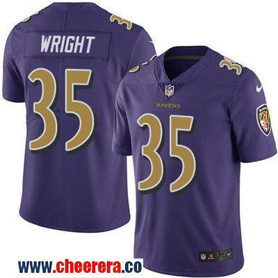 Shareece Wright Baltimore Ravens purple Color Rush jersey