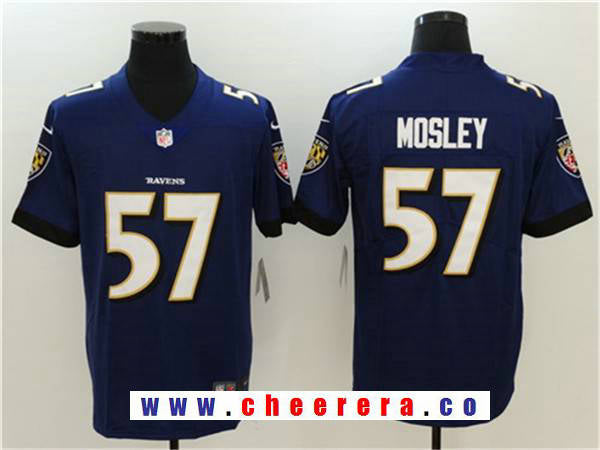 C.J. Mosley Baltimore Ravens purple Vapor jersey