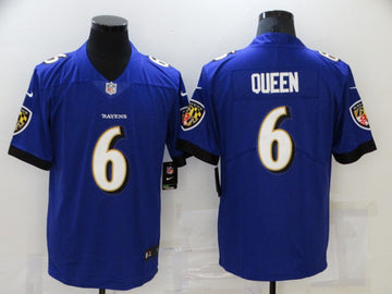 Patrick Queen Baltimore Ravens purple Vapor jersey
