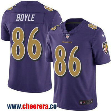 Nick Boyle Baltimore Ravens purple Color Rush jersey
