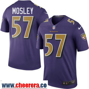 C.J. Mosley Nike Baltimore Ravens purple Color Rush jersey