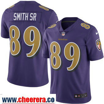 Steve Smith Sr Nike Baltimore Ravens purple Color Rush jersey