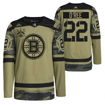 Willie O'Ree Boston Bruins camo Camo jersey