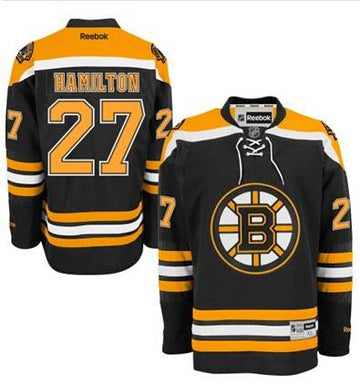Dougie Hamilton Boston Bruins black jersey