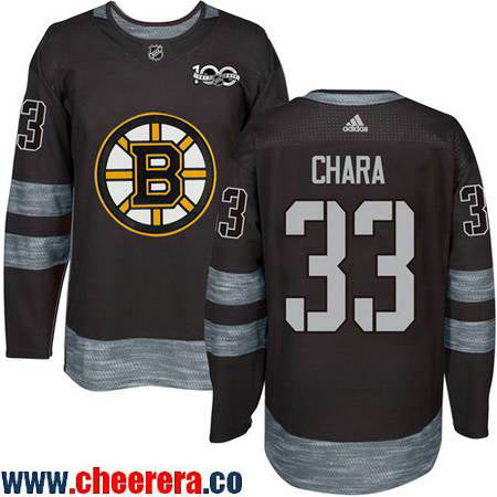 Zdeno Chara Boston Bruins black jersey