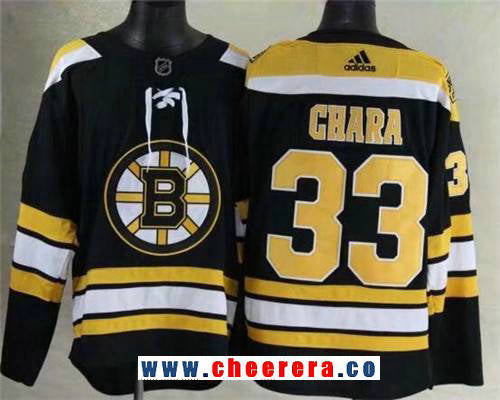 Zdeno Chara Boston Bruins black jersey