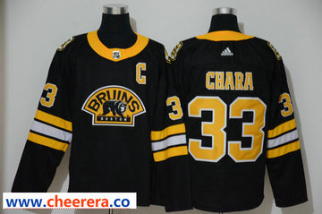 Zdeno Chara Boston Bruins black jersey
