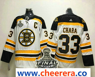 Zdeno Chara Whit With C Patch Boston Bruins jersey