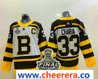 Zdeno Chara Boston Bruins white Winter Classic jersey