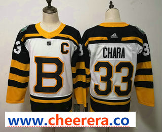 Zdeno Chara Boston Bruins white Winter Classic jersey