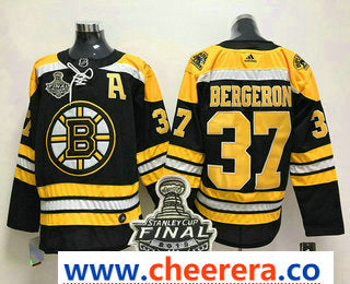 Patrice Bergeron Boston Bruins black jersey