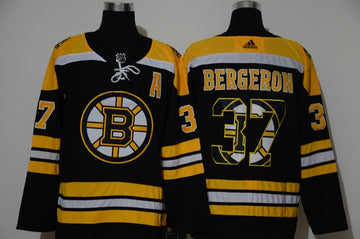 Patrice Bergeron Boston Bruins black jersey