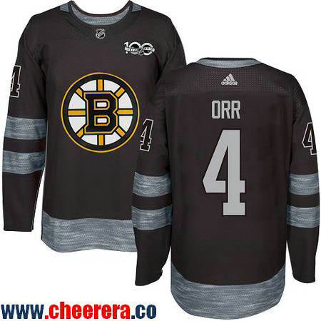 Bobby Orr Boston Bruins black jersey