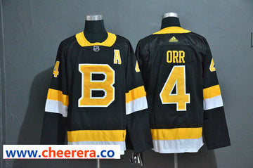 Bobby Orr Boston Bruins black jersey