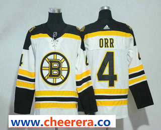 Bobby Orr Boston Bruins white jersey