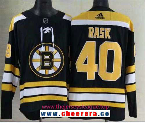 Tuukka Rask Boston Bruins black jersey