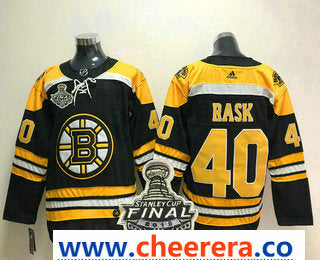 Tuukka Rask Boston Bruins black jersey