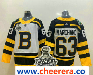 Brad Marchand Boston Bruins white Winter Classic jersey