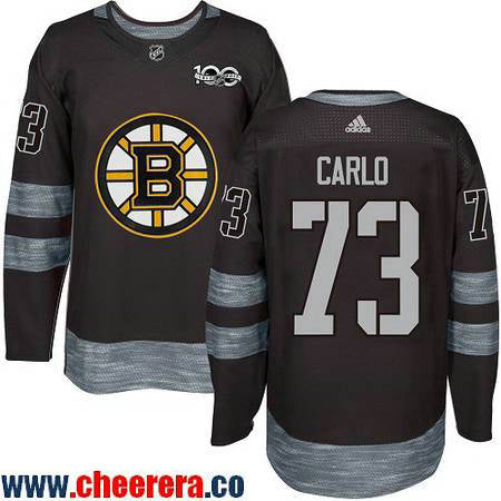 Brandon Carlo Boston Bruins black jersey