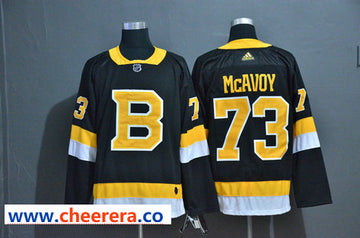 Charlie McAvoy Boston Bruins black jersey