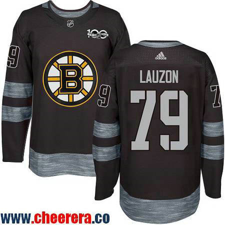 Jeremy Lauzon Boston Bruins black jersey