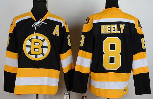 Cam Neely Boston Bruins black Throwback jersey