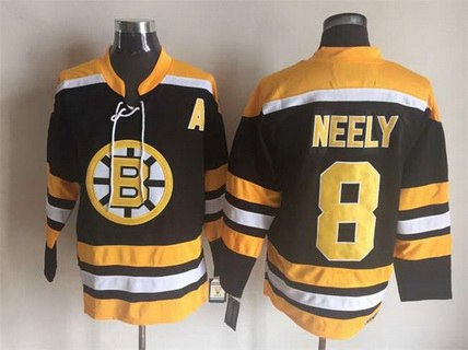 Cam Neely Boston Bruins black Throwback jersey