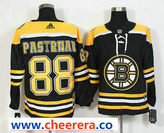David Pastrnak Boston Bruins black jersey